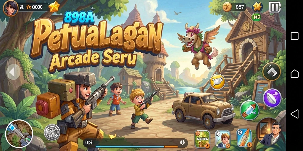 Gameplay seru dan adiktif dalam 898A.