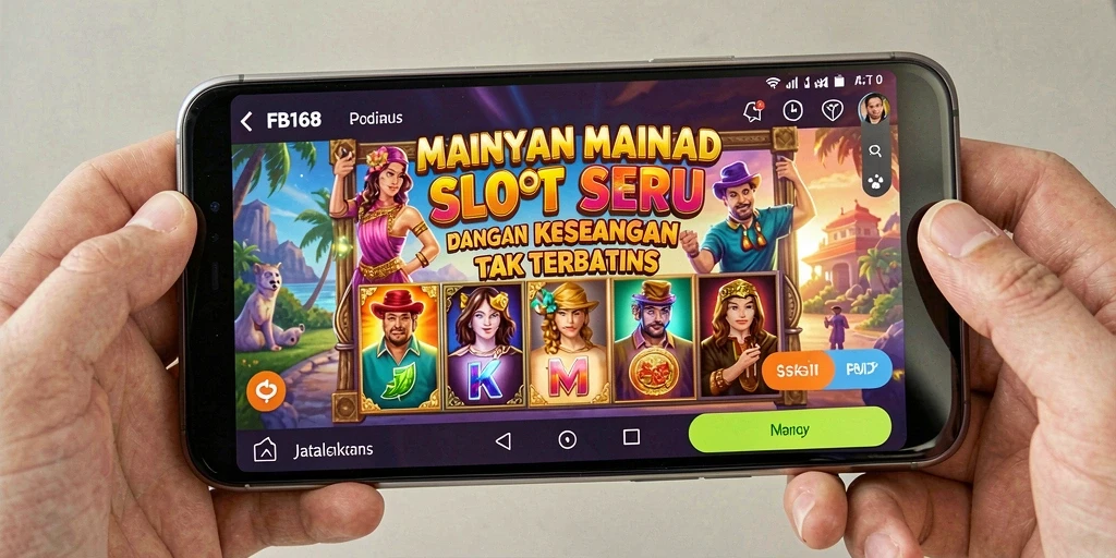 Tampilan menarik dari gameplay slot FB168 yang seru dan menghibur.