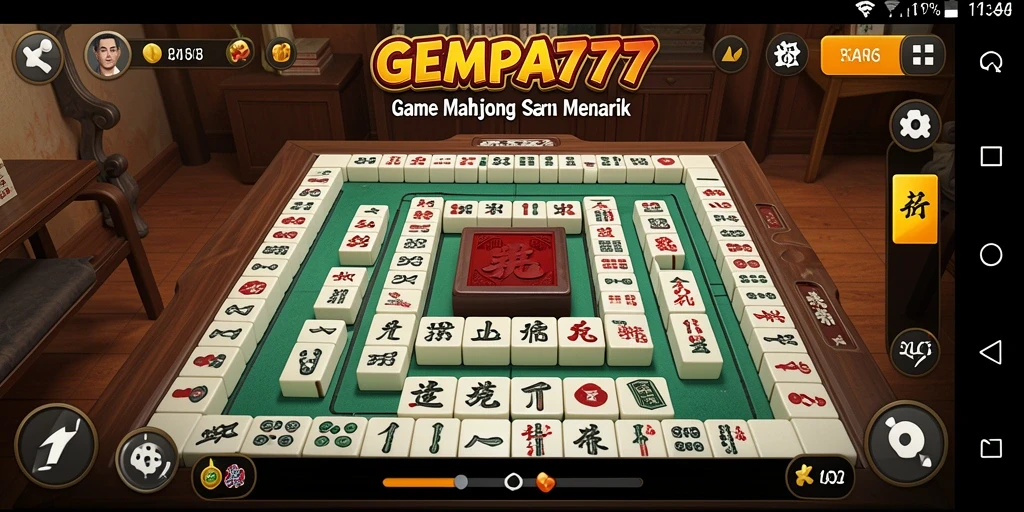 Tampilan gameplay seru dalam GEMPA777 yang memukau.