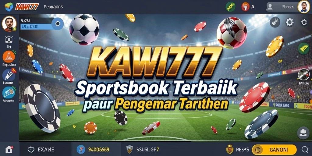 Tampilan menarik dari gameplay KAWI777 di Sportsbook.