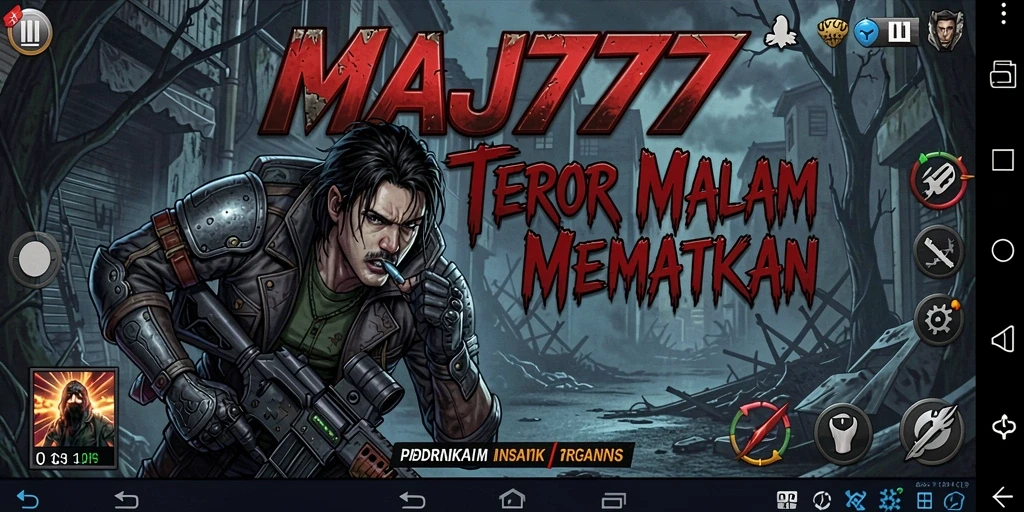 Screenshot gameplay menegangkan dari MAJ777 dengan suasana mencekam.
