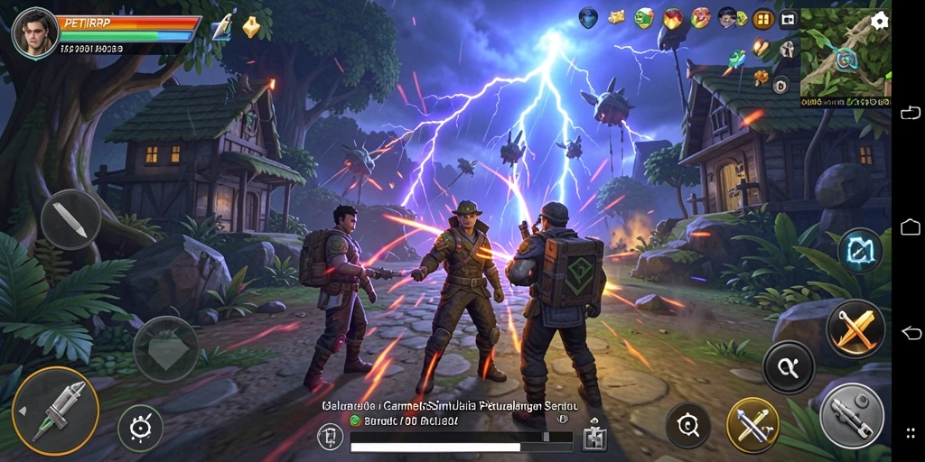 Tampilan menarik dari gameplay PETIRRP yang penuh tantangan.