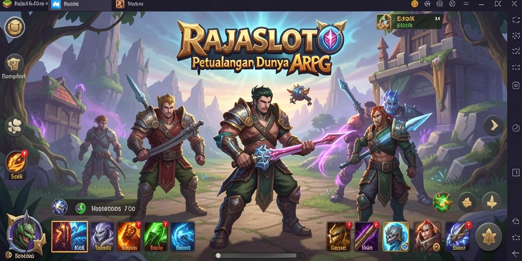 Gameplay seru dari RAJASLOTO menampilkan aksi mendebarkan dan grafis menawan.