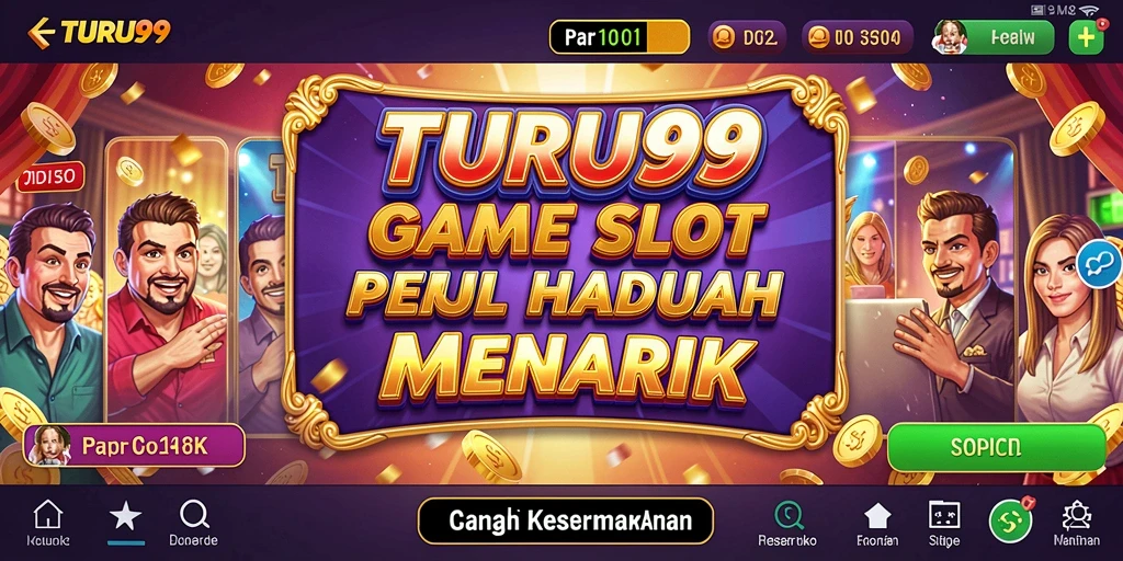 Screenshot TURU99 menampilkan gameplay slot yang seru dan menarik.