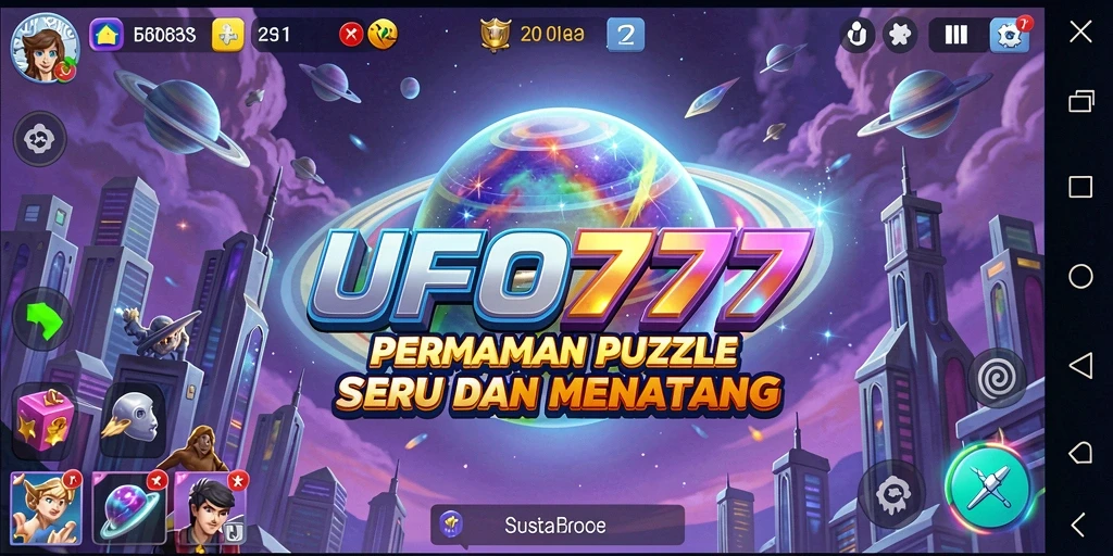 Tampilan gameplay menarik dari <strong>UFO777</strong> dengan tantangan Puzzle.