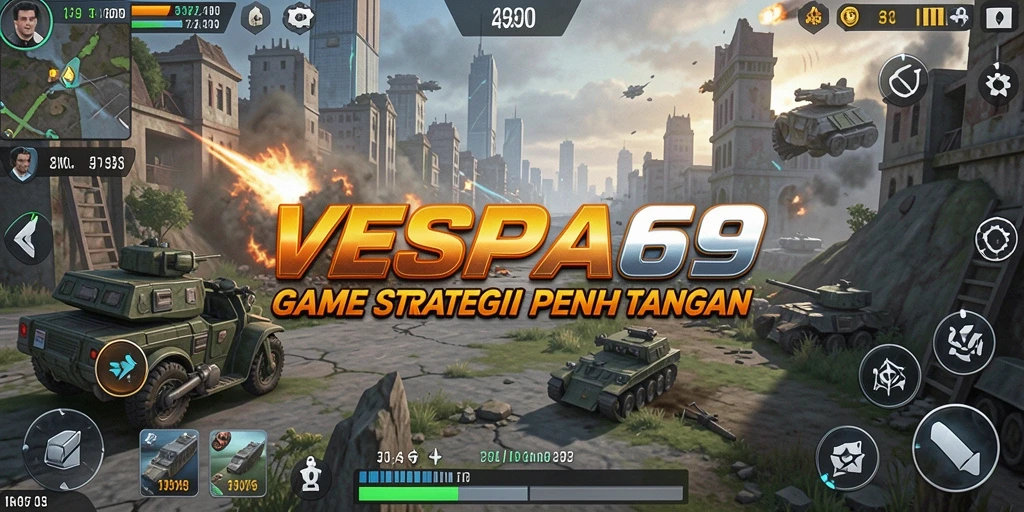 Tangkapan layar dari gameplay strategis yang menantang